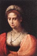 Portrait of a Lady Domenico Puligo